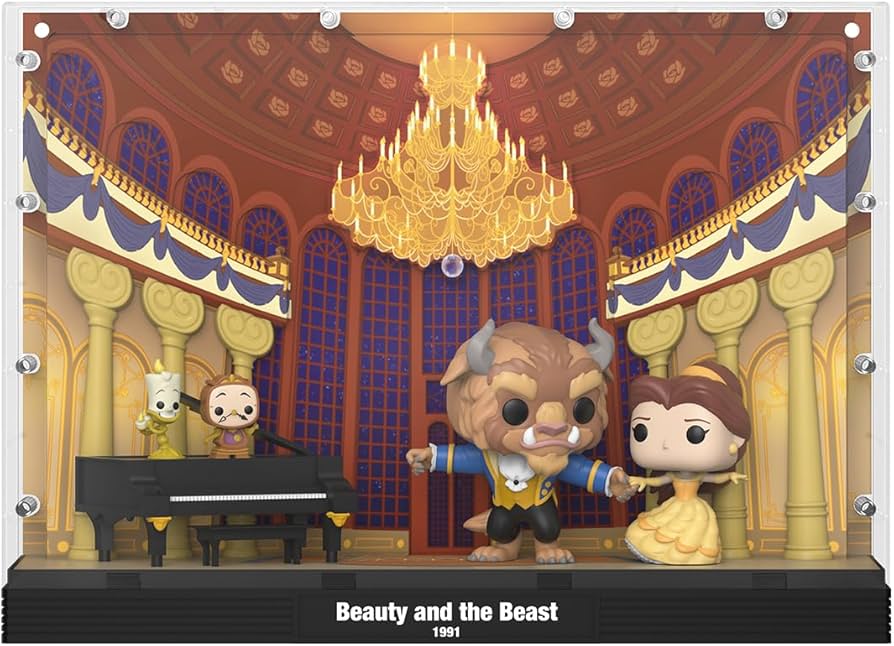 Amazon.co.jp: ディズニー 2023 美女と野獣 フィギュア Funko Moment