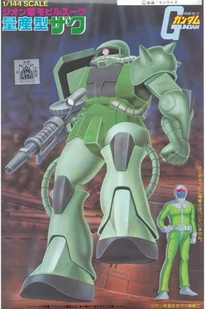 Amazon | 1/144 MS-06 量産型ザク (機動戦士ガンダム) | プラモデル 通販