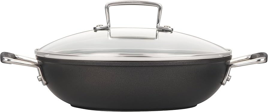 Amazon｜ル・クルーゼ(Le Creuset) TNS シャロー マルチ フライパン