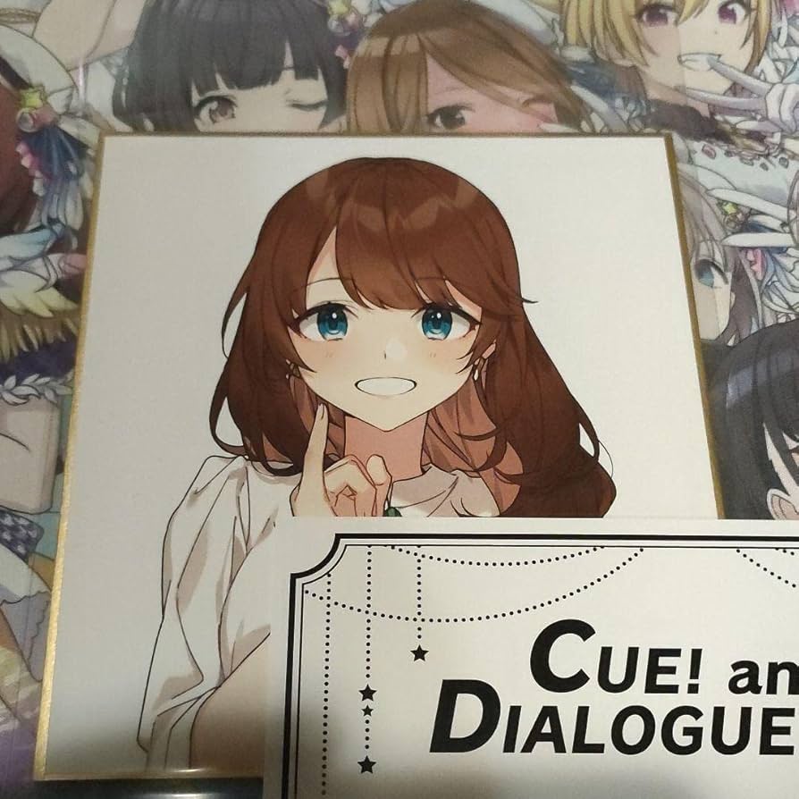 Amazon.co.jp: 夜峰美晴 色紙 CUE!DIALOGUE+展 入場特典 : おもちゃ