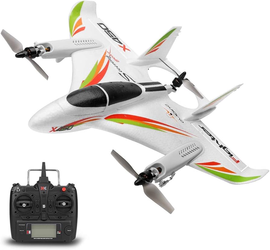 Amazon.com: GoolRC WLtoys XK X450 RC Airplane, 2.4GHz Remote