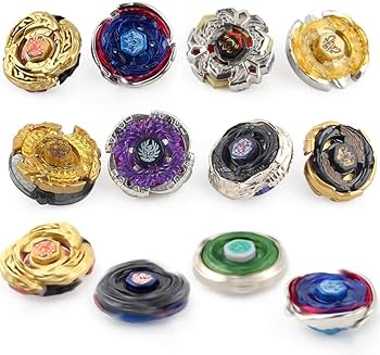 Beyblade 8-Piece Gyro Speed Metal Combat Spinner Set 4D Fusion