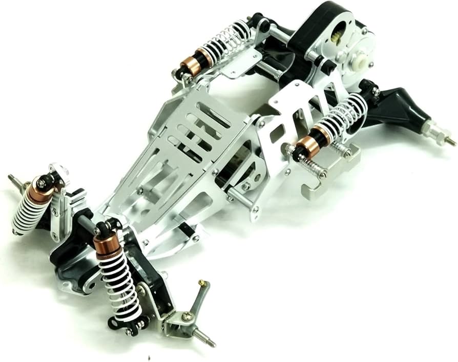 Amazon | KF RC 超軽量アルミシャーシ タミヤ 1/10 マイティフロッグ