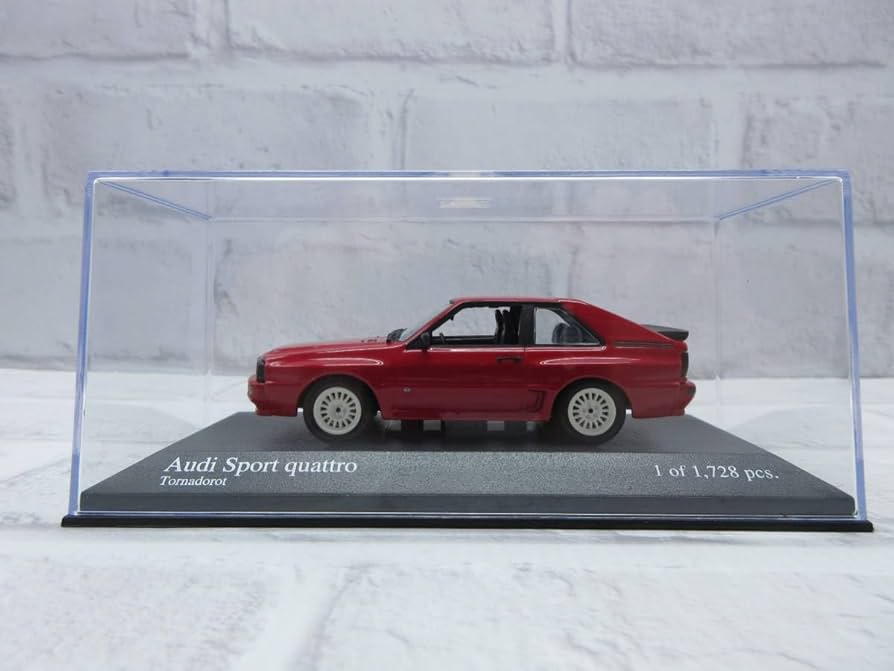 Amazon.co.jp: Minicar 1/43 Minichamps Audi Sport Quattro 1984 Red