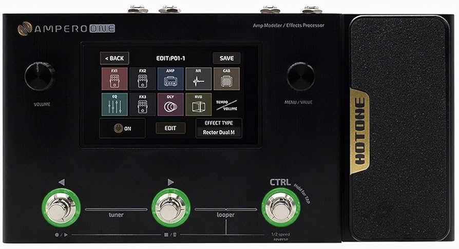 Amazon.com: Ampero One Guitar Multi-Effects Processor : Musical