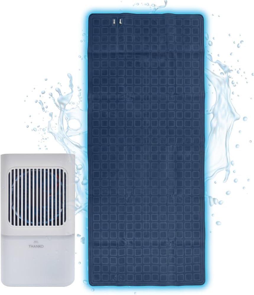 Amazon.co.jp: THANKO Cool Water Flow Sleep Mat 2 MBLTFLSWH (Blue