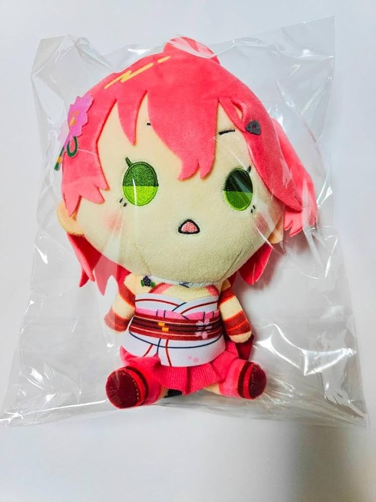 Amazon.co.jp: ホロ ライブ もちどる さくらみこ ぬいぐるみ : おもちゃ