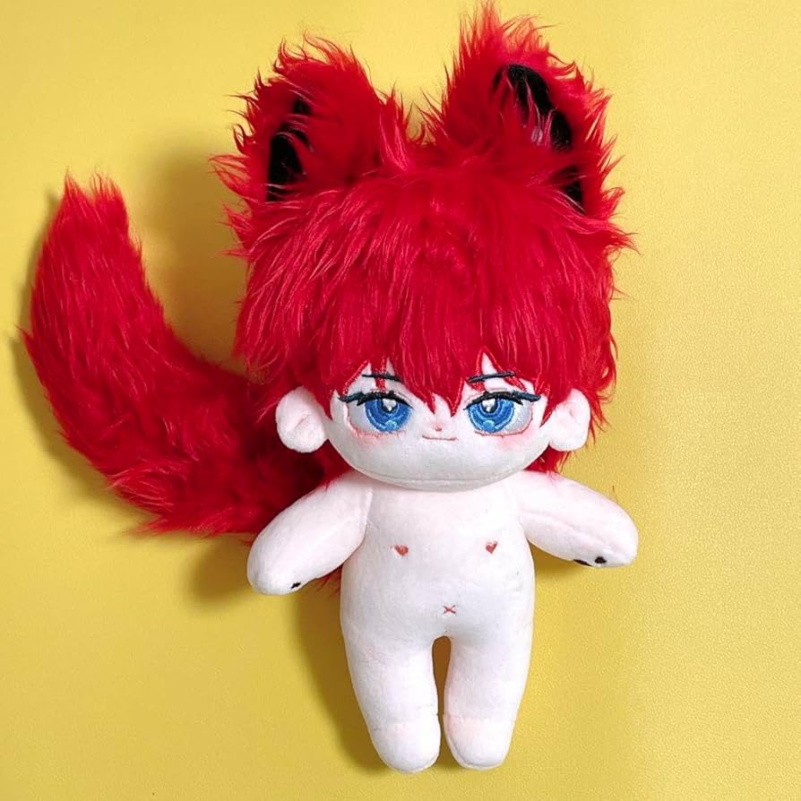 Amazon.co.jp: 着せ替えぬいぐるみ 20cm 男の子 赤髪碧眼 : おもちゃ