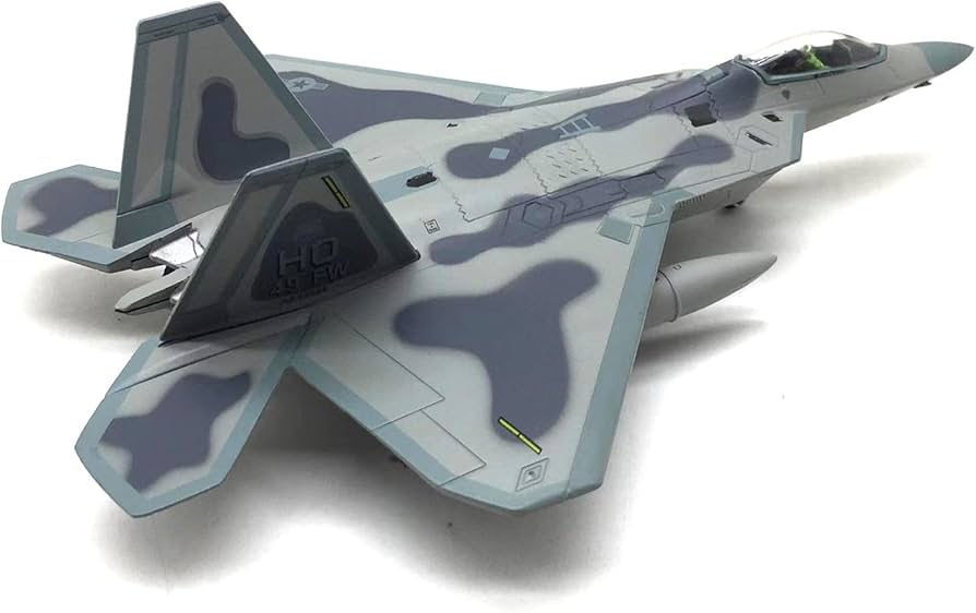 Amazon.co.jp: F-22ラプター戦闘機モデル1/100軍用機ダイキャスト