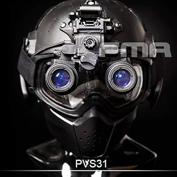 Amazon.co.jp: FMAタクティカルエアソフトAN / PVS31ヘルメットダミー