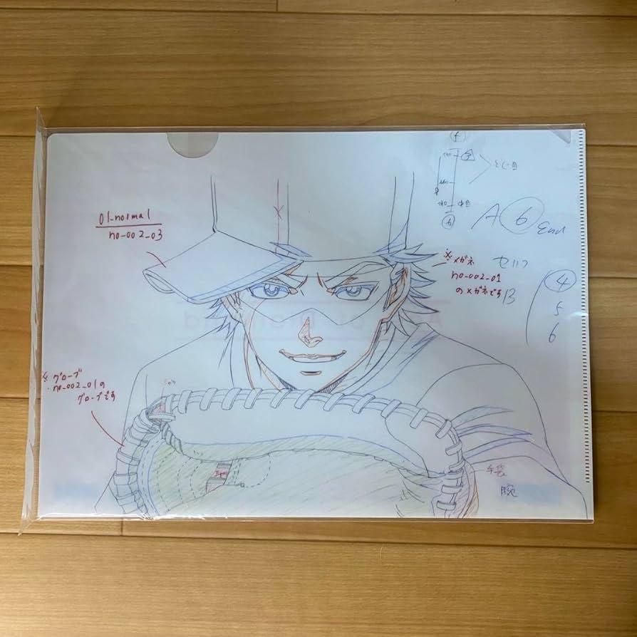 Amazon.co.jp: ダイヤのA 御幸一也 原画クリアファイル : おもちゃ