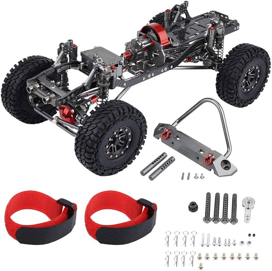 Amazon | RCカーフレームキット アルミニウム合金 カーボンファイバー