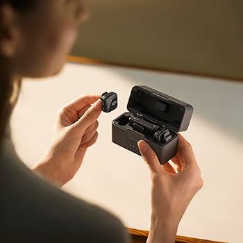 Amazon | DJI Mic Mini（2 TX + 1 RX + 充電ケース） ピンマイク