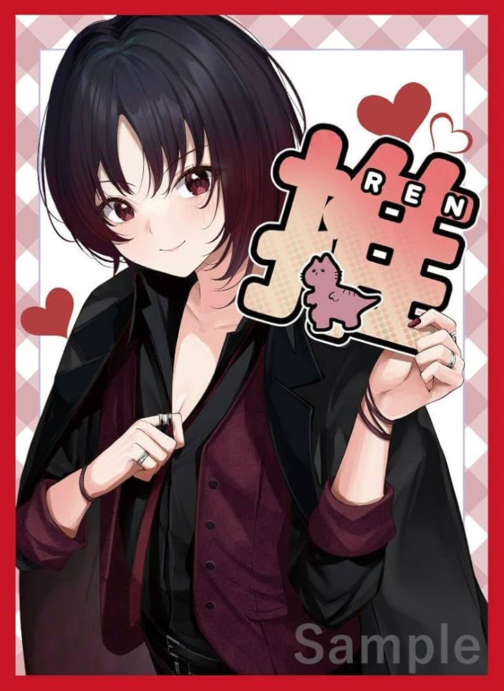 α1 ぶいすぽっ! 推し&ハート 如月れん スリーブ&プレイマット Amazon