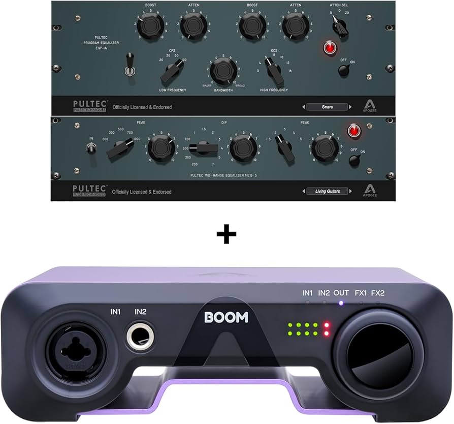 Amazon.co.jp: Apogee BOOM USB オーディオインターフェース 2イン3