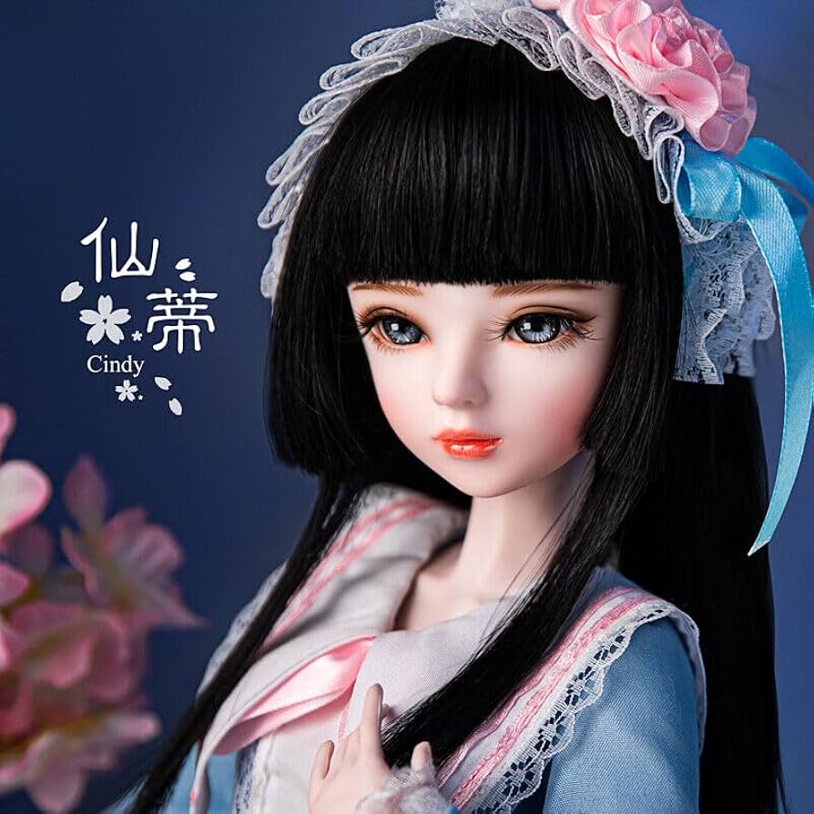 Amazon.co.jp: Meeler BJDドール フルセット 1/3 球体関節人形 女の子