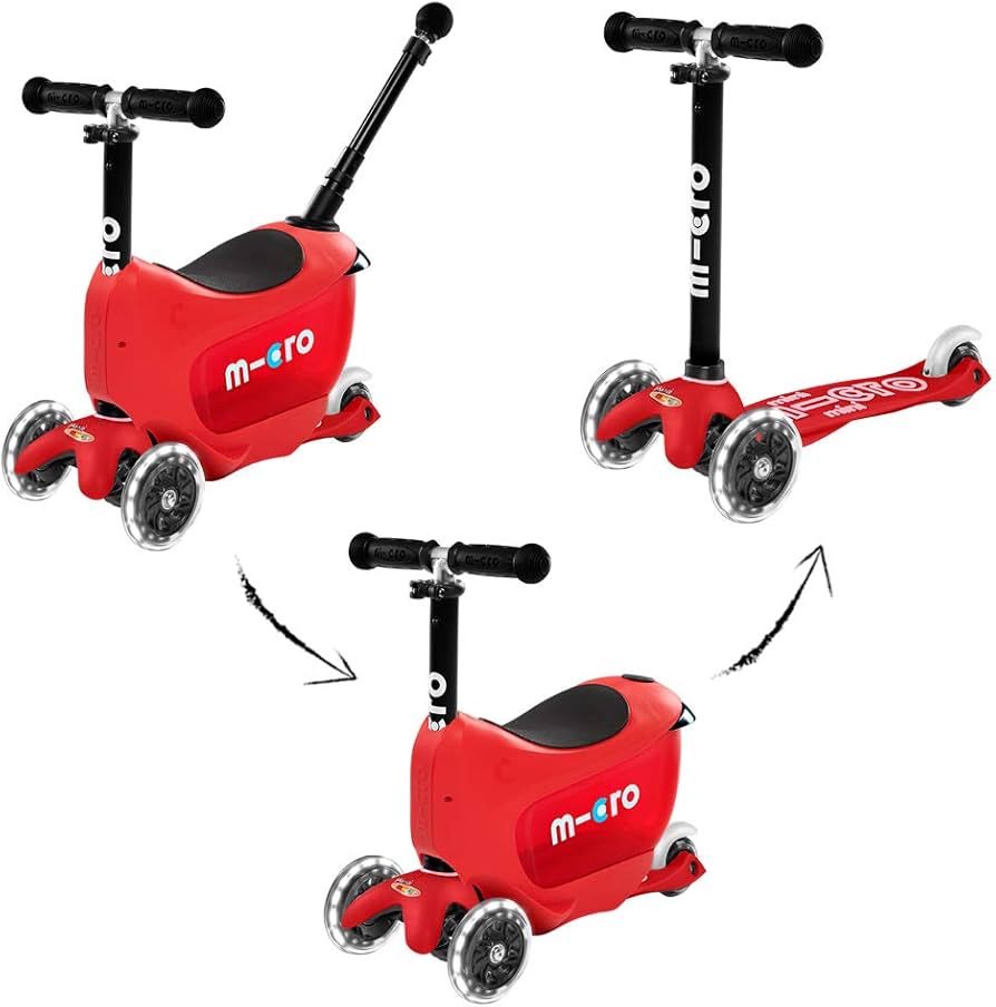 Amazon.co.jp: m-cro マイクロ キッズ キックボード 3Way Mini2go