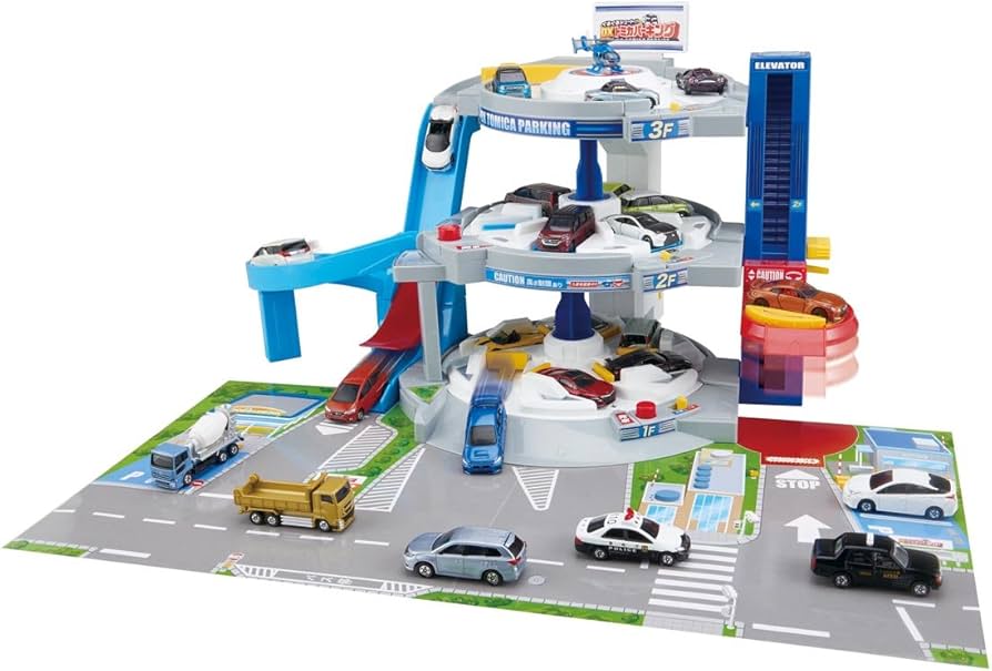 Amazon.co.jp: タカラトミー(TAKARA TOMY) トミカ ぐるぐるシュート