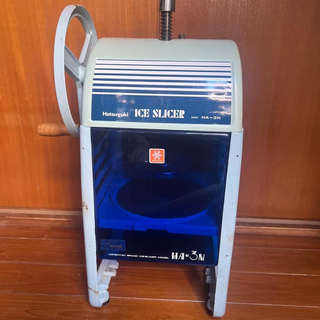 美品 作動良好 即日発送 初雪 かき氷機 ICE SLICER「HA-3N」 ICE