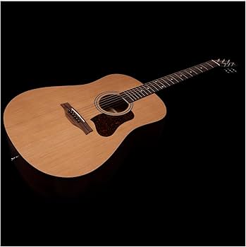 Amazon.com: Seagull S6 Cedar Original Slim Acoustic Guitar