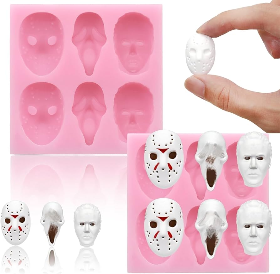 Amazon.co.jp: Jtrebm ハロウィンモールド チョコレート用シリコン、6