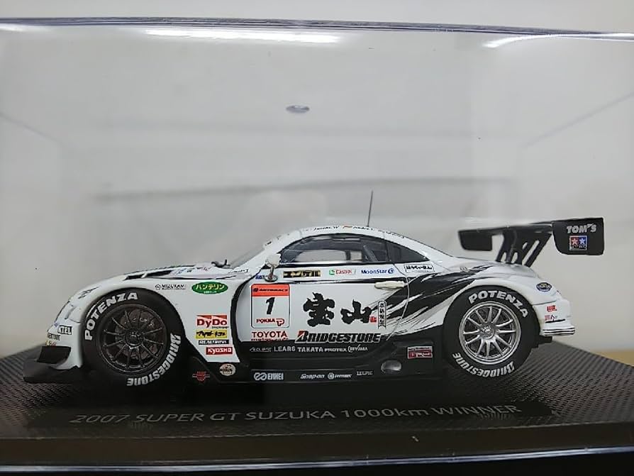Amazon | □ EBBROエブロ 1/43 2007 SUPER GT HOUZAN TOM'S SC430
