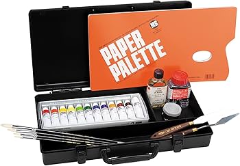 Amazon | ホルベイン 油絵具 アタッシュ大長ボックス Cセット 130166