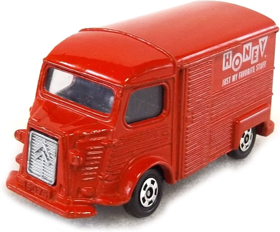 Amazon | トミカ 97 シトロエンH トラック 1/71 赤TOMYロゴ | ミニカー