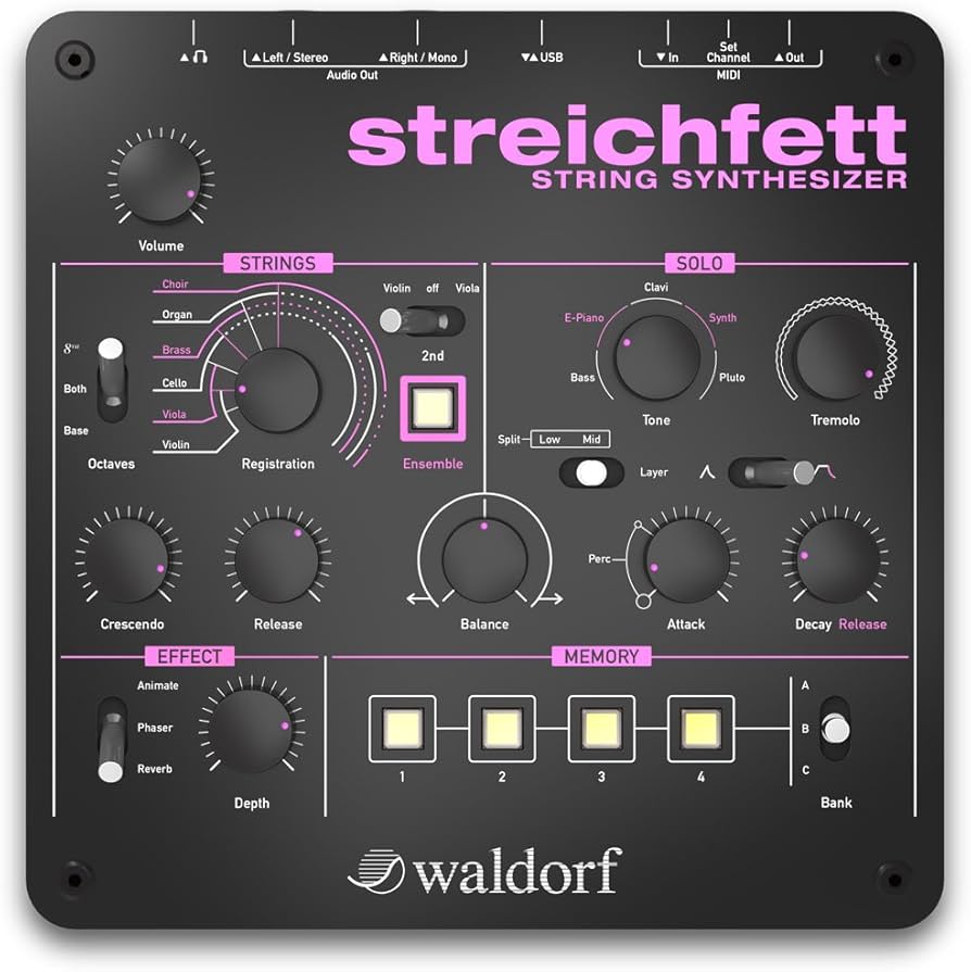 Amazon | Waldorf STREICHFETTストリングシンセサイザー