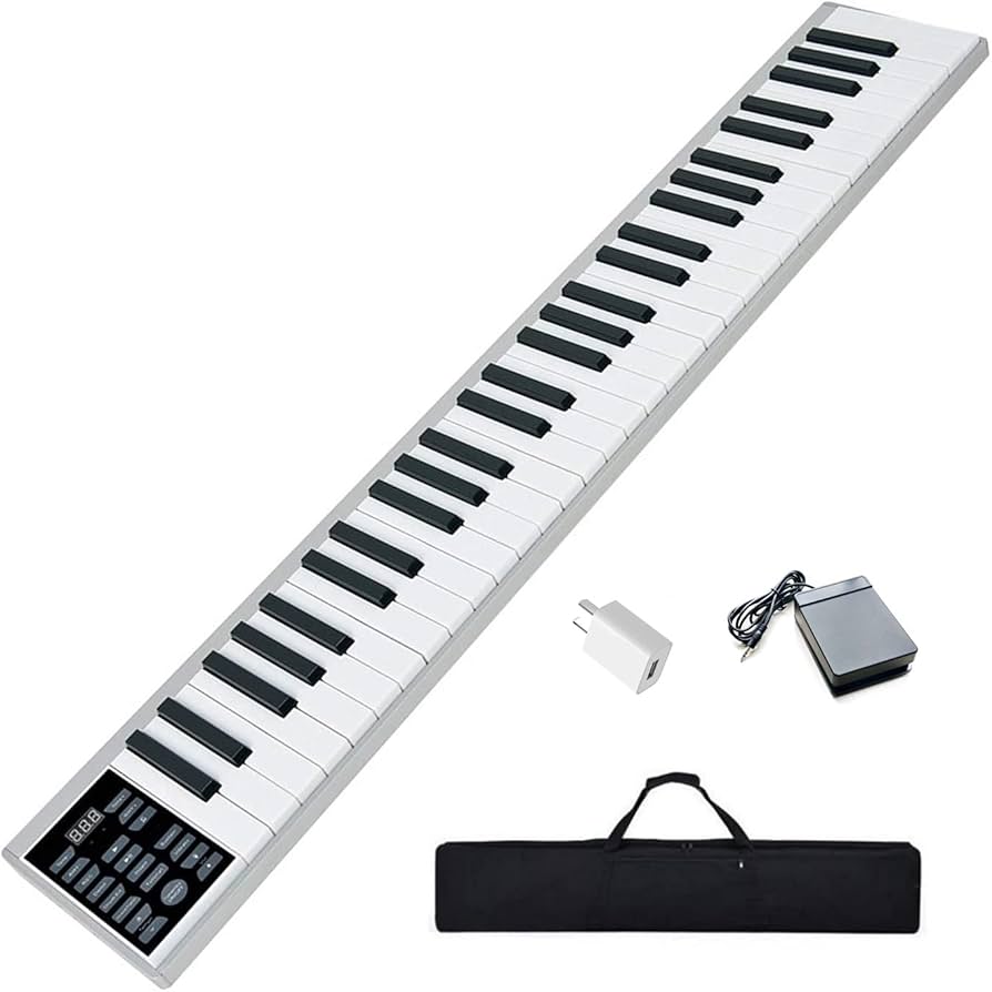 Amazon.co.jp: NikoMaku Electronic Piano, Portable, SWAN 61 Keys