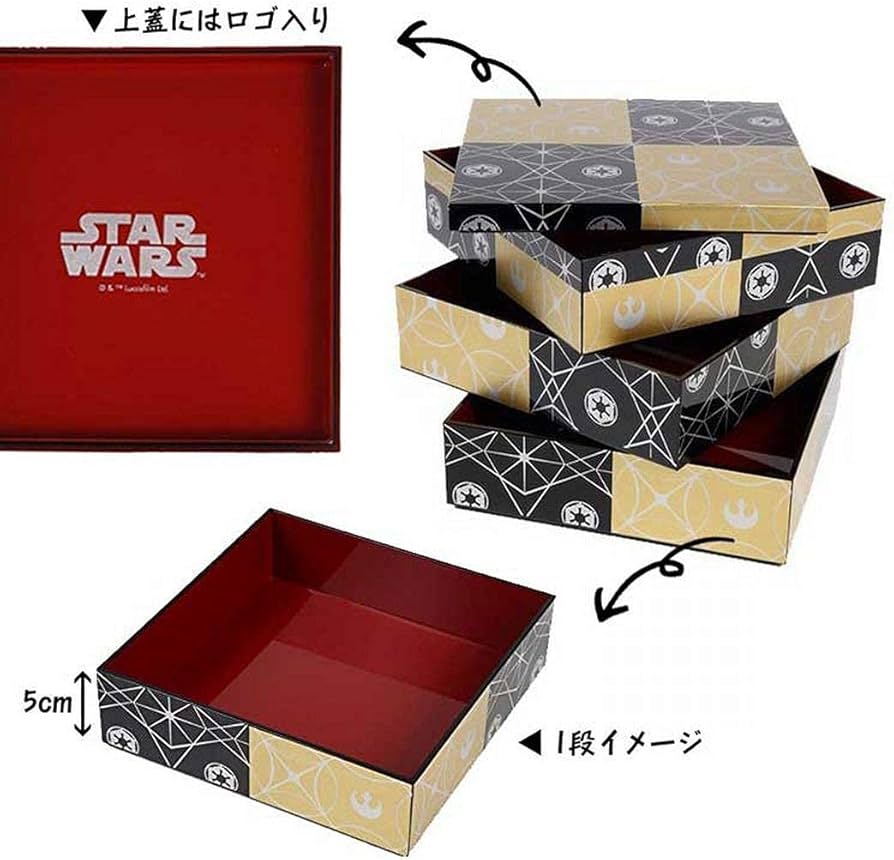 Amazon｜スターウォーズ 三段重 SW16 50524｜重箱 オンライン通販