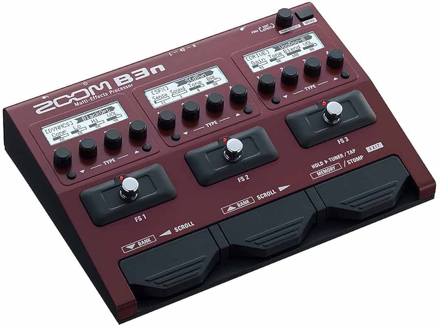 Amazon | ZOOM ズーム ベース用マルチエフェクツ・プロセッサー B3n