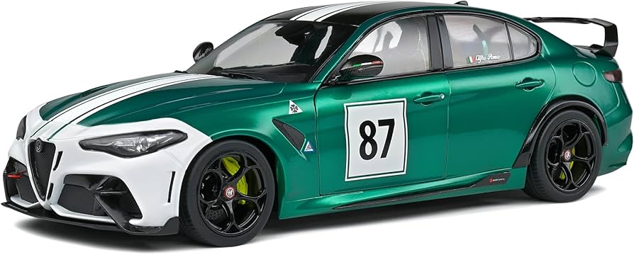 Amazon.com: Solido - Alfa-Romeo Giulia GTA M Nurburgring - 2021-1