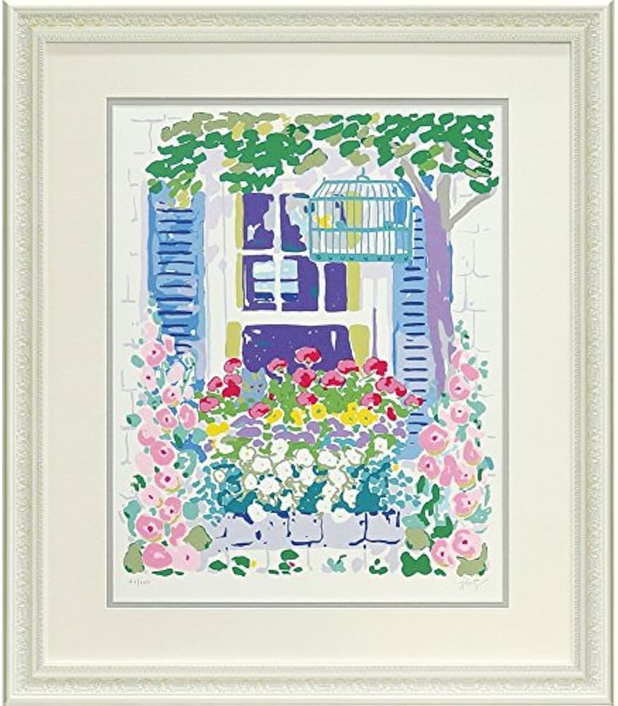 Amazon.co.jp: 【絵画】ジョン ボッチ「ウィンドー ボックス」（版画