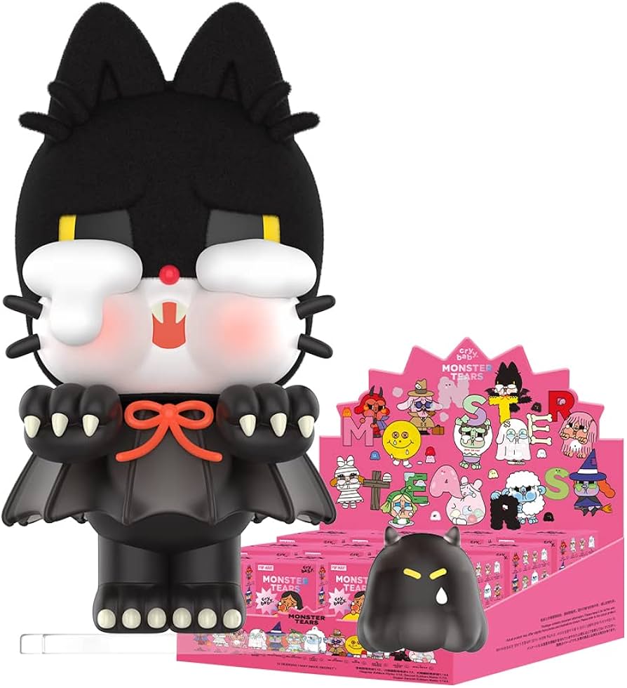 Amazon | POP MART CRYBABY Monster Tears シリーズ【1ピース】 ポップ