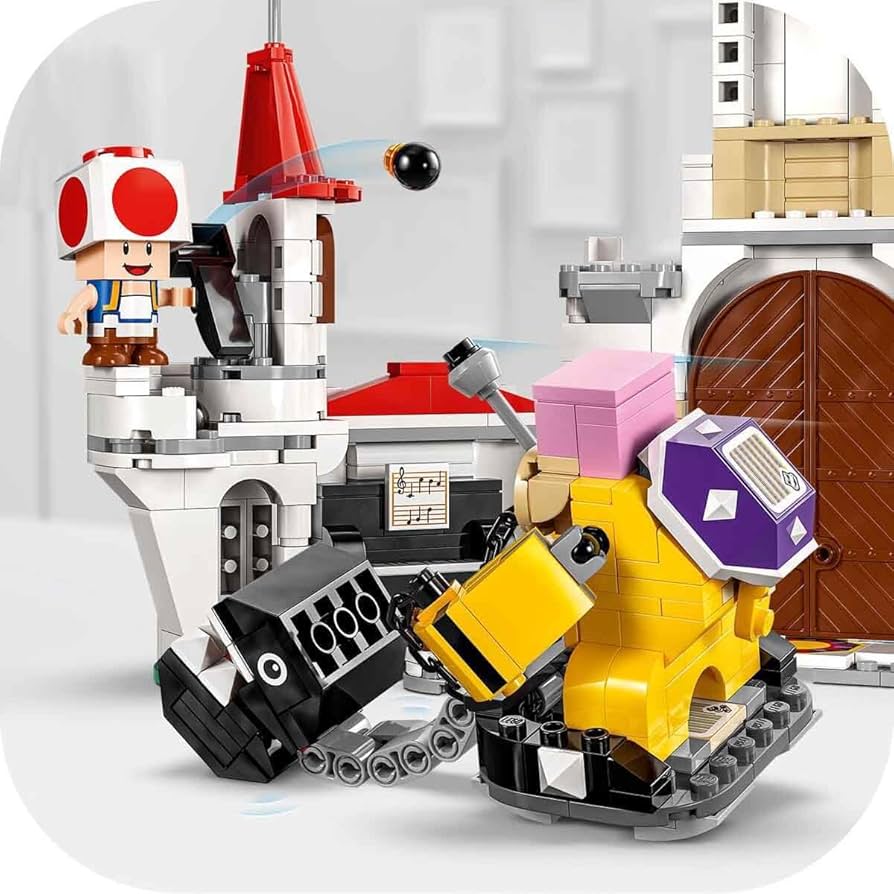 Amazon.co.jp: レゴ(LEGO) スーパーマリオ ロイ と 対決! ピーチ城