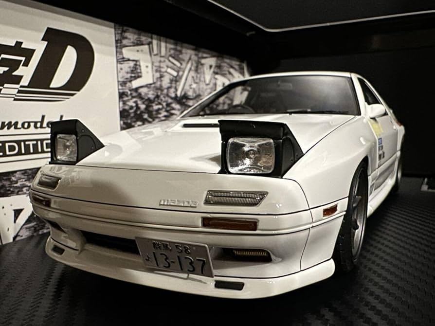 Amazon | [TV仕様] 1/18 IG2870 INITIAL D Mazda Savanna RX-7 Infini