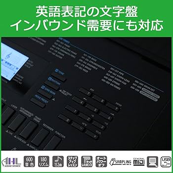 Amazon.co.jp: CASIO(カシオ) 76鍵盤 電子キーボード WK-245