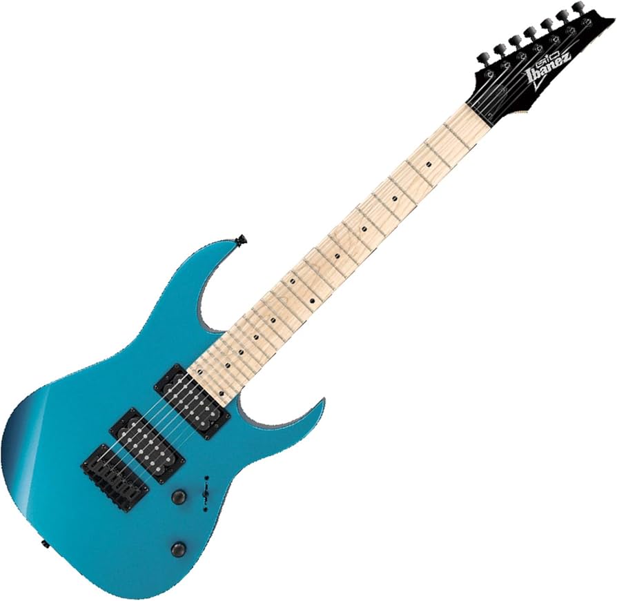 Amazon.com: Ibanez GRG7221 Meter- Metallic Light Blue : Musical