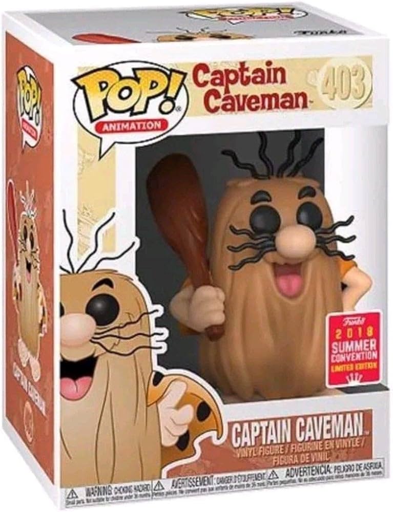 Amazon.com: Funko POP! Captain Caveman - 2018 Summer Convention