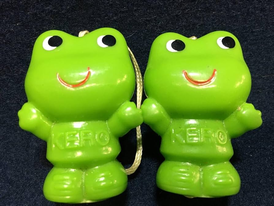 Amazon | 二匹 コルゲンコーワ KOWA KERO ケロちゃん ソフビ指人形