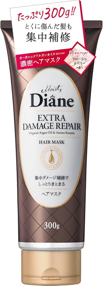 Amazon.co.jp: Diane Hair Mask [Damage Repair] Floral & Berry Scent