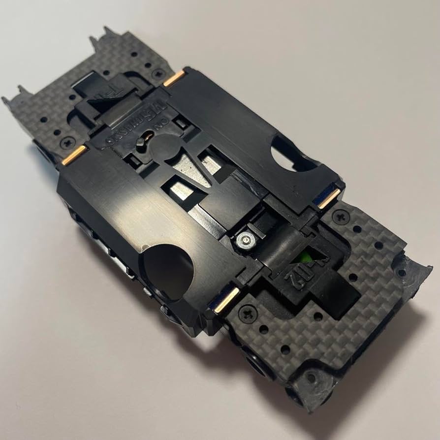 Amazon.co.jp: ミニ四駆 MSフレキ MSシャーシ カーボン 強化ユニット