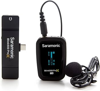 Amazon.com: Saramonic Blink 500 Pro X B5 Wireless Mic System with