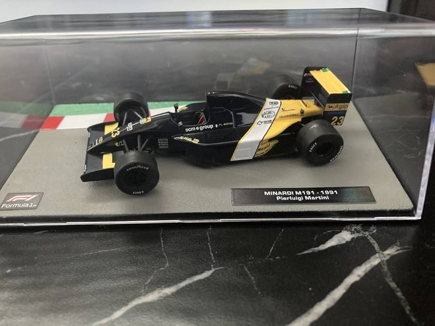 Amazon | ミナルディ M191 1991年 マルティニ 1/43 - Deagostini F1