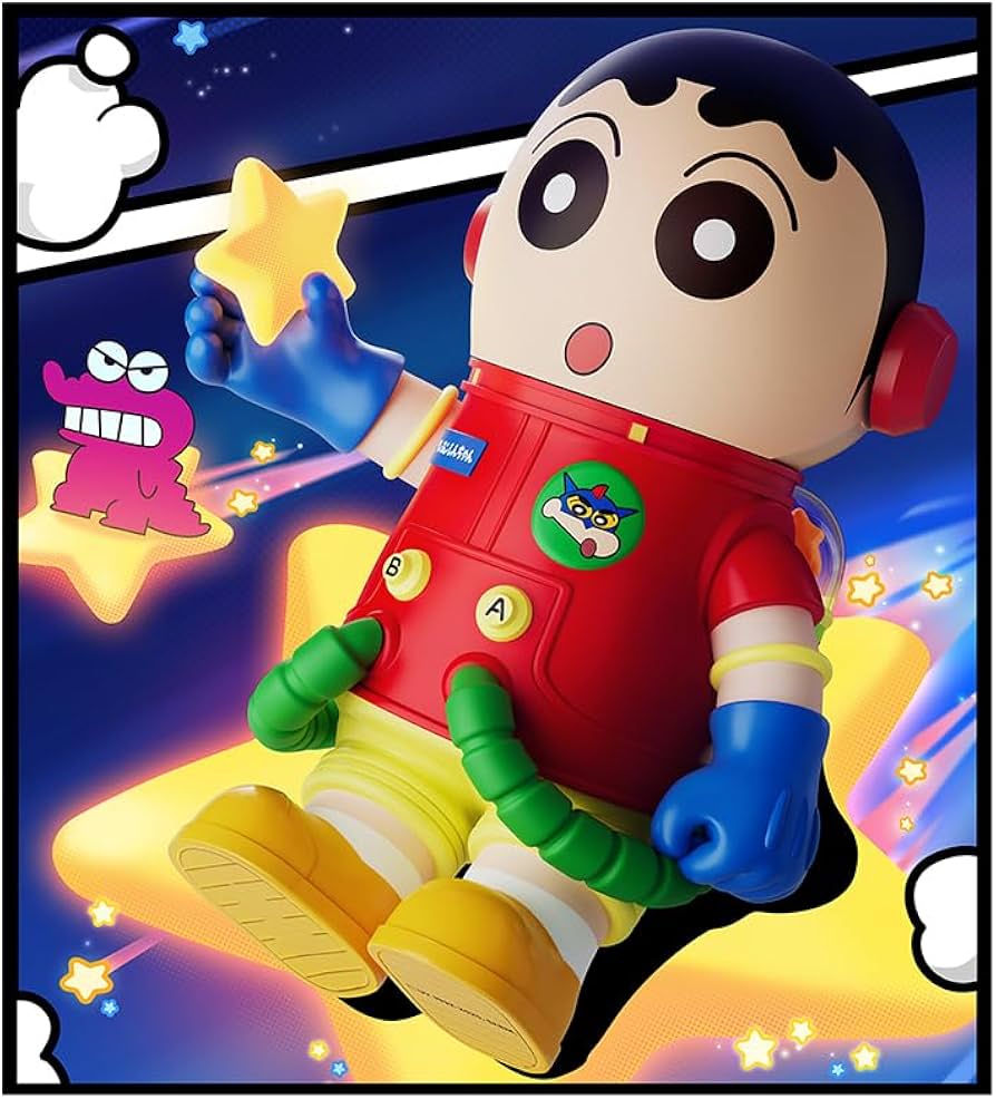 Amazon.co.jp: POP MART MEGA SPACE MOLLY 400%+100% クレヨン