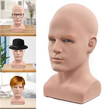Amazon | 男性用マネキン ヘッド マネキン ヘッド モデル | kokiya
