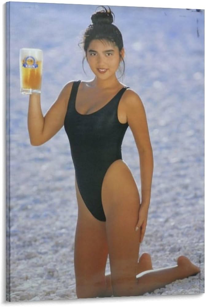 Amazon.co.jp: 飯島直子水着セクシー写真ポスター壁の絵 ウォール