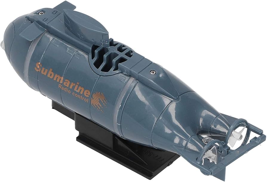 Amazon.co.jp: XinDe ミニRC潜水艦、ラジコン原子力潜水艦玩具、LED