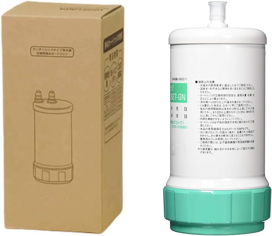 Amazon | UAC0827-GN 浄水器カートリッジ 【UZC2000、UC17021、UNC1000